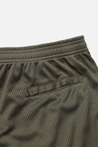 Jersey Mesh Shorts 7.5" - Olive